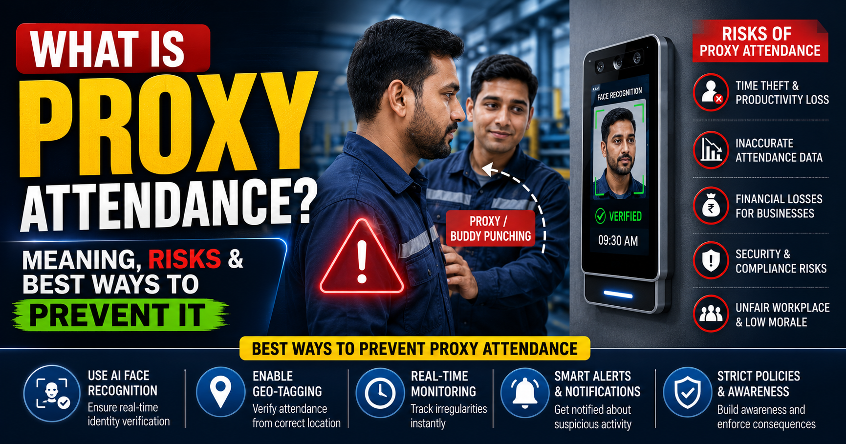 What is Proxy Attendance? Meaning, Risks & Best Ways to Prevent It