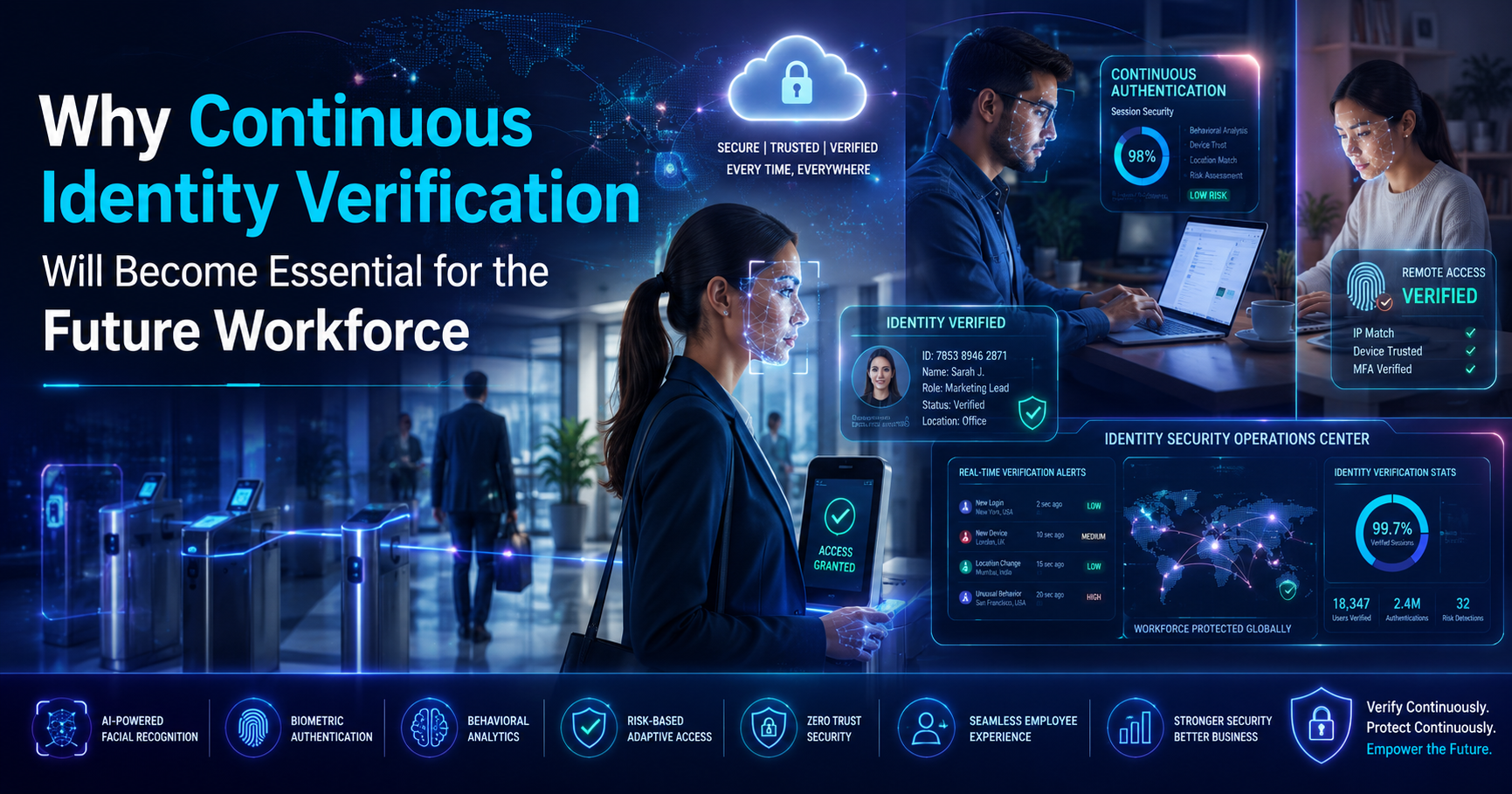 Why Continuous Identity Verification Will Become Essential for the Future Workforce