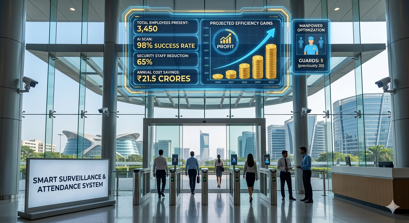 How AI-powered CCTV systems are helping Indian companies cut workforce costs