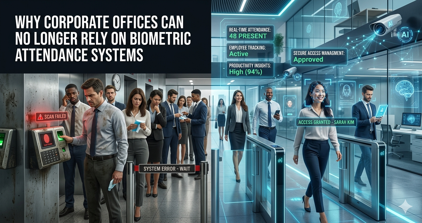 Why Corporate Offices Can No Longer Rely on Biometric Attendance Systems