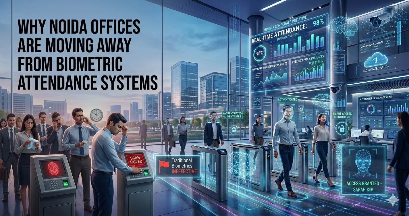 Why Noida Offices Are Moving Away from Biometric Attendance Systems
