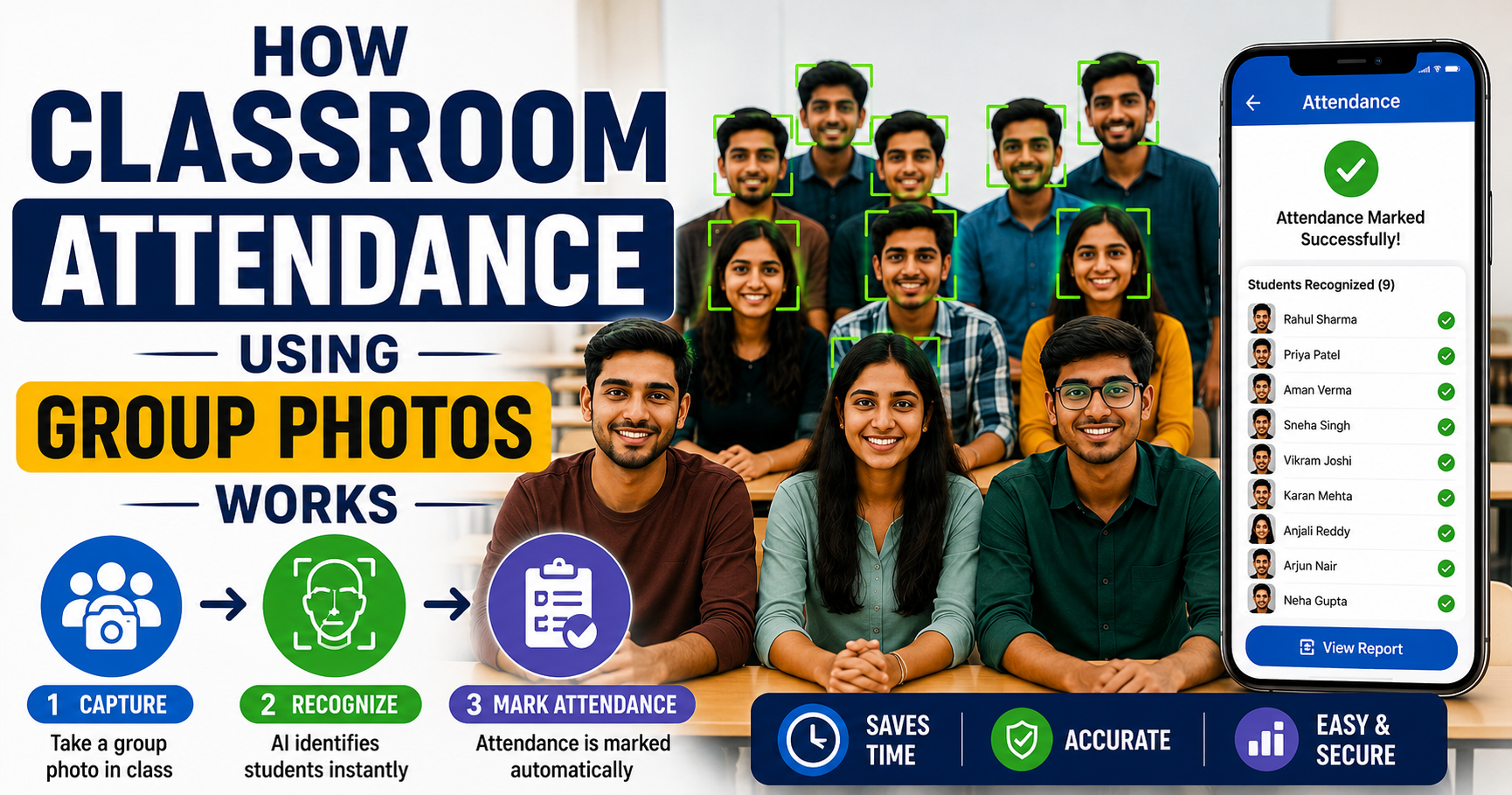 How Classroom Attendance Using Group Photos Works